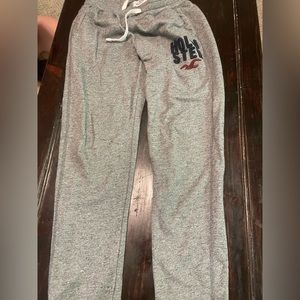 Grey Hollister sweatpants